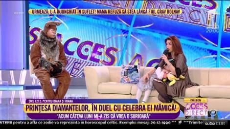 Prinţesa diamantelor, în duel cu celebra ei mămică! Diana Bişinicu şi fiica ei, la cea mai grea provocare