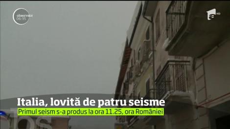 Italia, zguduită de patru cutremure de peste cinci grade pe Richter. Episodul Amatrice se repetă?