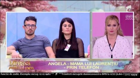 Angela, mama lui Laurenţiu: "Fiul meu nu i-a dat Ştefaniei speranţe, şi le-a făcut singură!"