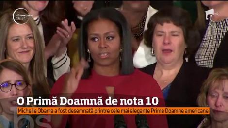 Michelle Obama este cea mai populară persoană de pe scena politică americană