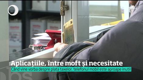 Românii nu-şi concep viaţa fără telefonul mobil, însă atunci când vine vorba despre plata taxelor acesta este aproape inutil