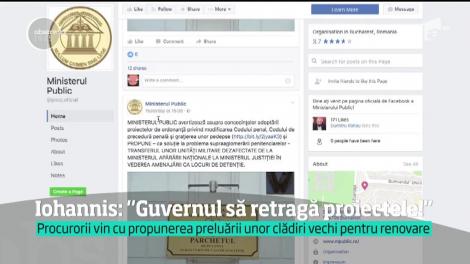 Preşedintele Klaus Johannis cere Guvernului să retragă Ordonanțele de Urgență privind grațierea și modificarea Codurilor penale!