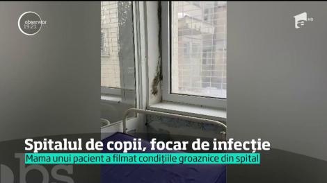 Spitalul de copii Anton Cincu, din Tecuci, focar de infecție