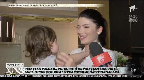 Anca Lungu ştie cum să transforme gătitul în joacă