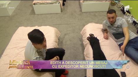 Edith a descoperit un mesaj cu expeditor necunoscut!