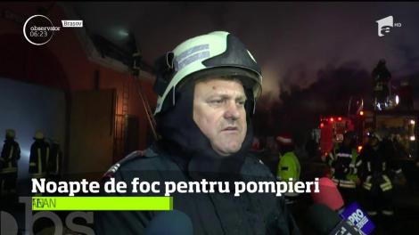 În Cristian, Brașov. a laut foc sediul Serviciului Voluntar pentru Situații de Urgență