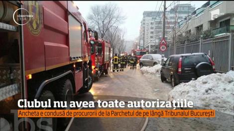 Procurorii au deschis un dosar la Parchetul de pe lângă Tribunalul Bucureşti pentru clubul Bamboo