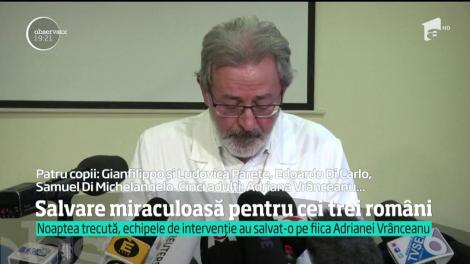 Salvare miraculoasă pentru cei trei români îngropaţi de avalanşă în hotelul din Italia