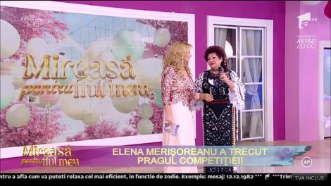 Elena Merișoreanu "Mama Nadiei Comăneci, Ștefania, nu pierde niciun episod de la Mireasă pentru fiul meu"