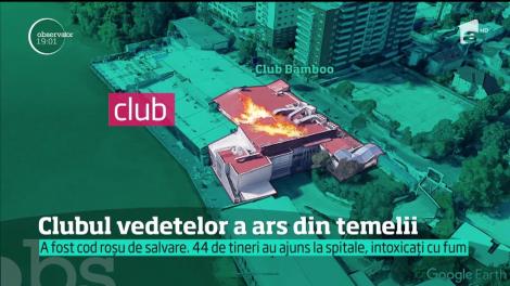 ULTIMA ORĂ! Imagini din interiorul clubului Bamboo, imediat după ce s-a dat alarma. Haos și strigăte disperate: "Ieșiți afară că a luat foc clubul!"