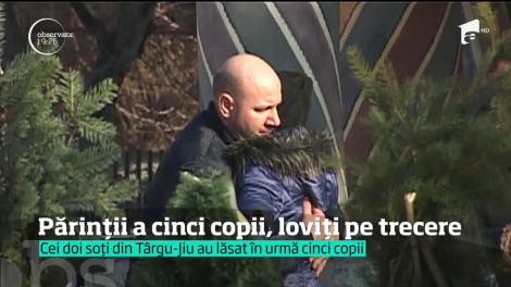 Doi soţi din Târgu Jiu au fost spulberaţi pe trecerea de pietoni