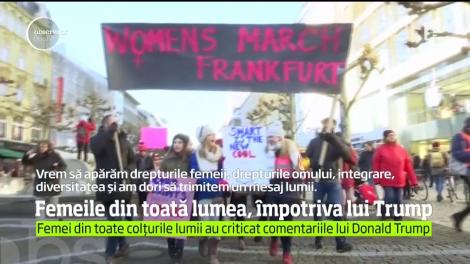 Femeile din toată lumea, împotriva lui Donald Trump