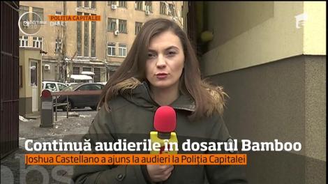 Joshua Castellano, patronul clubului Bamboo, a ajuns la audieri la Poliția Capitalei