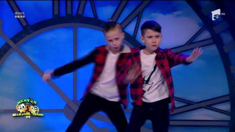 Ryan și Cezar, dansatorii care l-au impresionat pe CRBL, au venit la Neatza