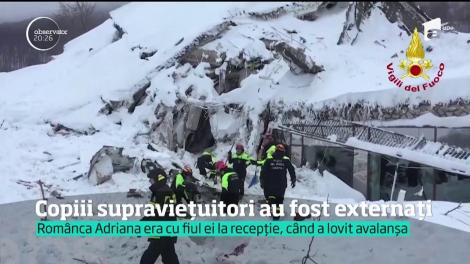 Italia: Copiii români care au fost îngropaţi de avalanşă, externaţi din spital