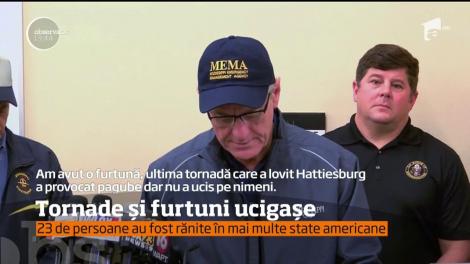 Tornadele din SUA au făcut 16 morți în ultimele 48 de ore!