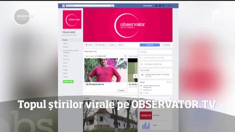 Topul știrilor virale pe Observator.TV