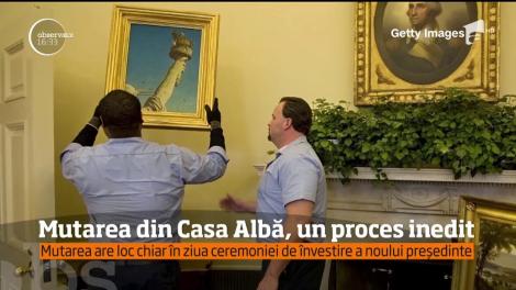 Instalarea unui nou președinte la Casa Albă se face în șase ore