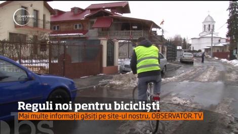 Reguli noi pentru bicicliști! Bicicletele nu mai trebuie dotate cu lumini dacă nu circulă pe timp de noapte