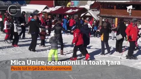 Mica Unire, ceremonii în toată țara