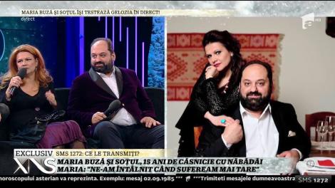 Maria Buză şi soțul ei, o relație cu năbădăi: ”Avem mentalități diferite”