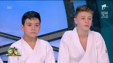 Demonstraţie de karate la Neatza!