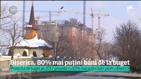 Guvernul taie fondurile pentru Biserica. 80% mai puţini bani de la buget