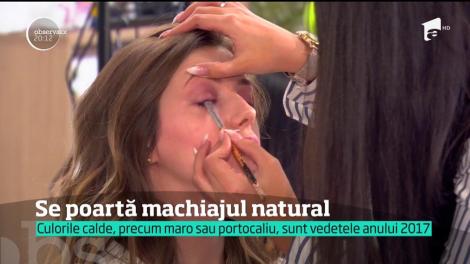 Se poartă machiajul natural în 2017