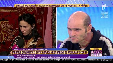 Bărbatul cu amantă şi soţie vrea harem! Se răzbună pe copii?