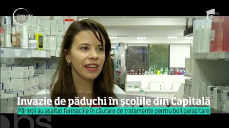 Invazie de păduchi în şcolile din Capitală