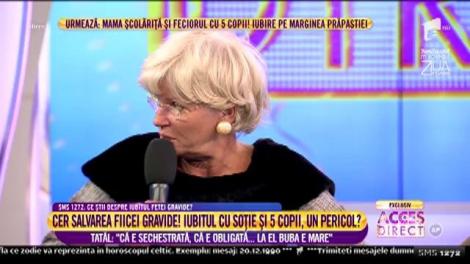 Părinții fetei gravide cer salvarea fiicei lor "Că e sechestrată, că e obligată... la el buba e mare"