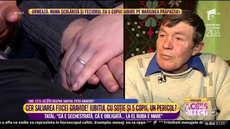 O tânără de 17 ani,  însărcinată în 4 luni trăiește sub același acoperiș cu iubitul ei, dar și cu fosta parteneră a acestuia