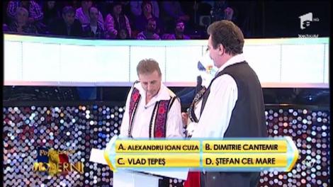 Rândul 7: Ce domnitor i-a dat aprodului Purice numele de Movilă?