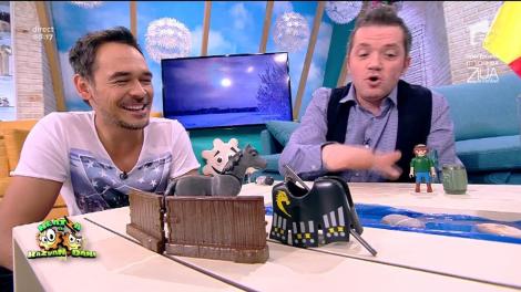 GENIAL! Copii, părinți, bunici, frați și surori: Unirea Principatelor Române, pusă în scenă cu figurine Lego, la ”Neatza”