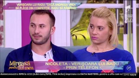 O nouă despărțire în casa "Mireasă pentru fiul meu" ? "Dacă Andreea vrea să plece din competiție, Radu să rămână!"