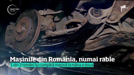 Doar un sfert dintre maşinile scoase la vânzare în România sunt bune de cumpărat. 1 din 3 români cumpără o maşină nouă