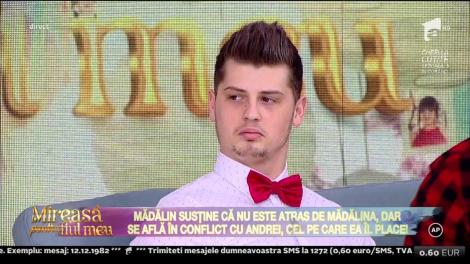 Mădălina, mărul discordiei dintre Andrei şi Mădălin