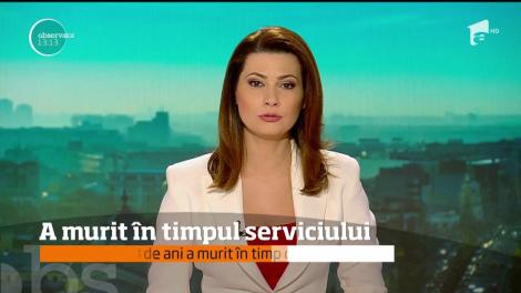 O femeie de 58 de ani a murit în timp ce era la serviciu