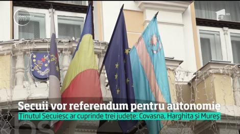 Secuii vor referendum pentru autonomie!