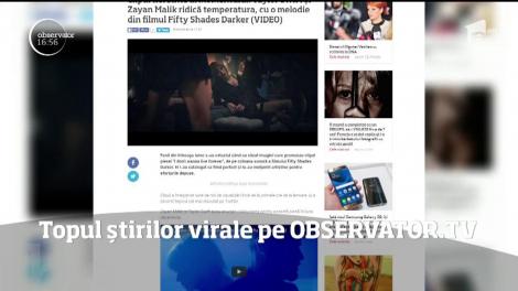 Topul știrilor virale pe Observator.TV