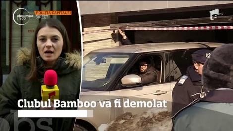 Clubul Bamboo va fi demolat. Procurorii vor stabili cine va demla structura metalică a clubului