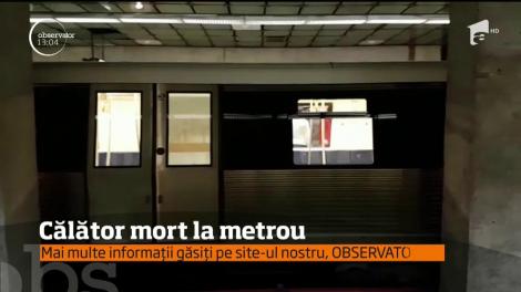 Un călător i s-a făcut rău la metrou și a murit