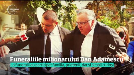 Omul de afaceri Dan Adamescu a fost condus pe ultimul drum