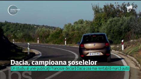 Dacia rămâne cea mai rentabilă maşină din Franţa