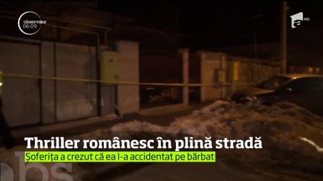 Un bărbat rănit într-un scandal a fost lovit de o mașină pe o stradă din Brăila