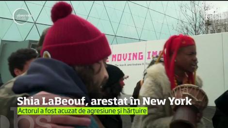 Shia LaBeouf şi-a petrecut câteva ore în puşcărie! Actorul a fost arestat după o bătaie în New York