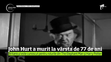 Doliu în lumea filmului! Actorul John Hurt a încetat din viaţă la vârsta de 77 de ani