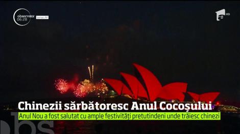 Chinezii din toată lumea au intrat în Anul Cocoşului!