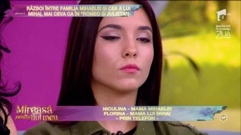 Război între familia Mihaelei şi cea a lui Mihai, mai ceva ca-n "Romeo şi Julieta"!