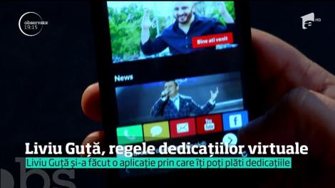 Liviu Guţă şi-a făcut o aplicaţie prin care fanii care plătesc pot primi în 48 de ore melodia proprie